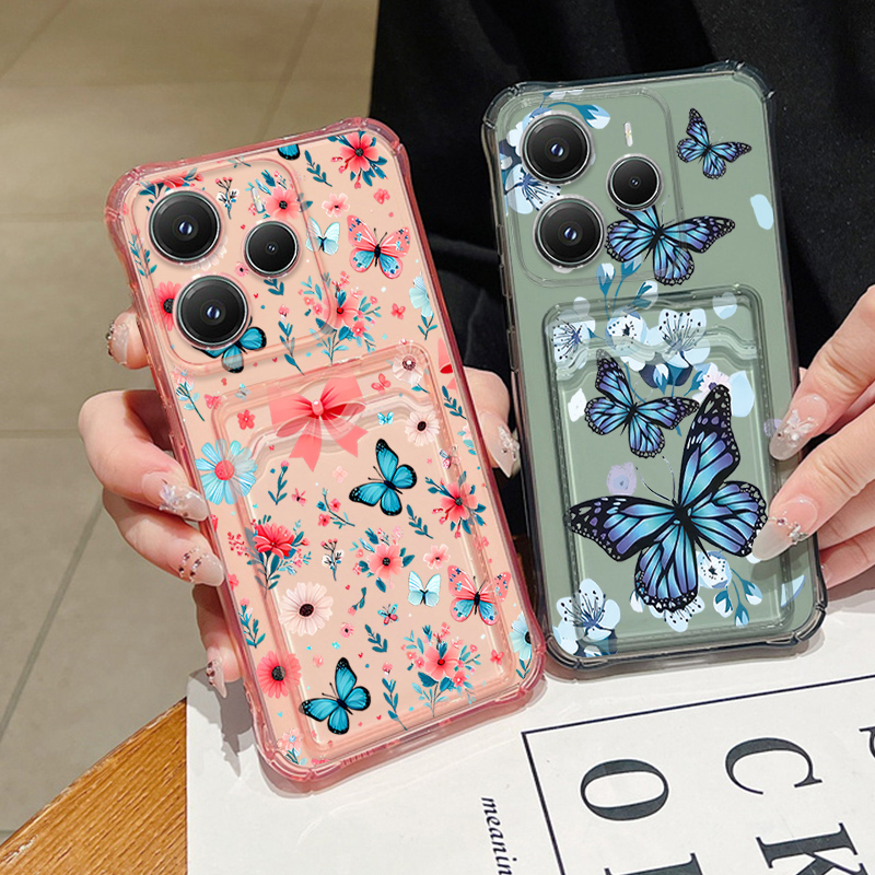 Xiaomi Redmi Note 13 - Card Slot Soft TPU Case For