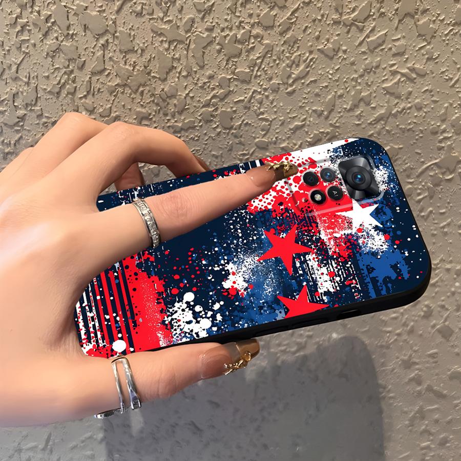 Flowing Stars Stripes Case for - Xiaomi Redmi Note 13 ulasan dan harga