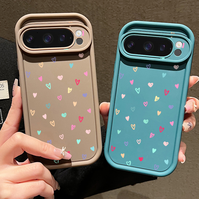 Colorful Little Hearts Soft Ca - Google Pixel 9 ulasan dan harga