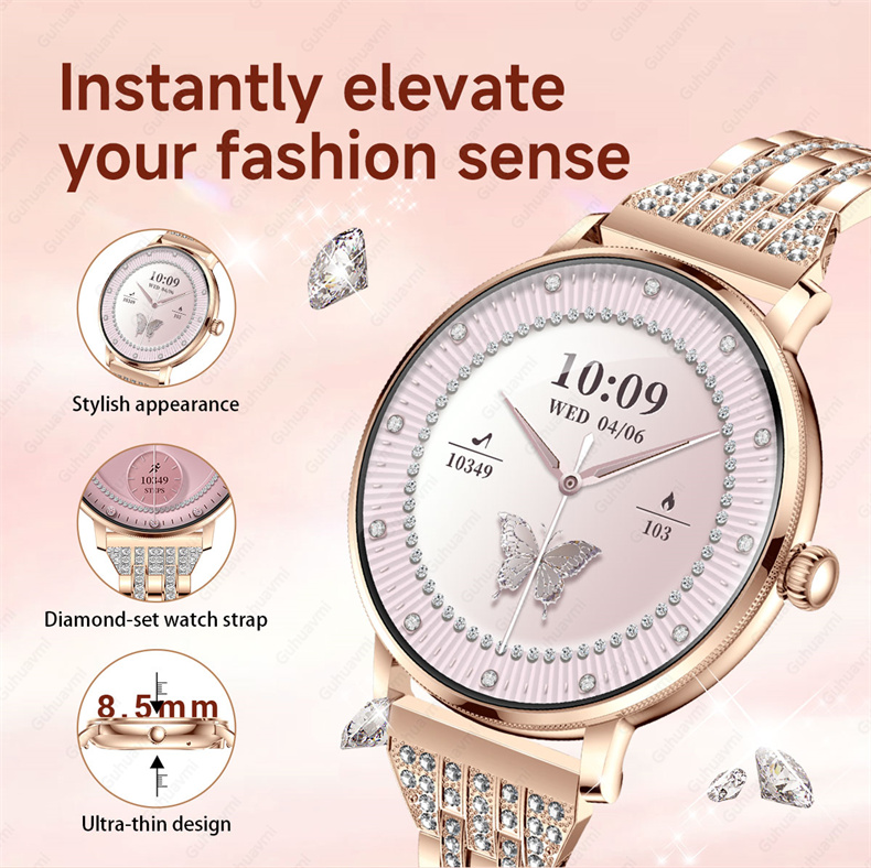 2026New Fashion Women Smart Wa - Smartwatch Custom ulasan dan harga