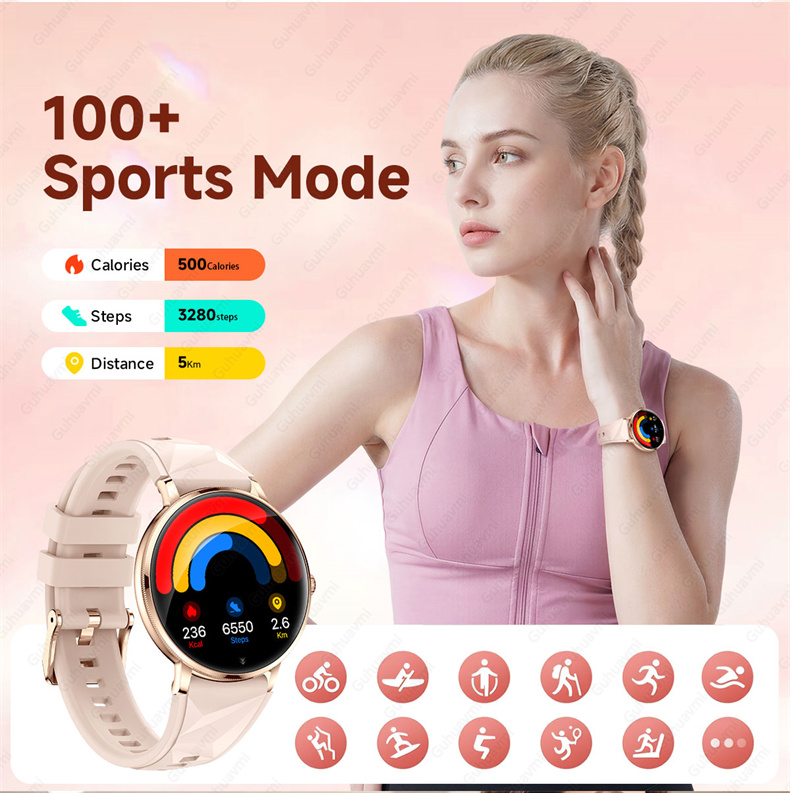 2026New Fashion Women Smart Wa - Smartwatch Custom ulasan dan harga