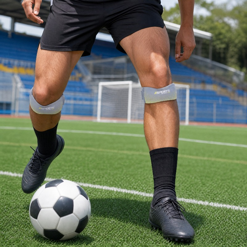 2-Piece Adjustable Knee Compre - Rugged Sport Strap ulasan dan harga