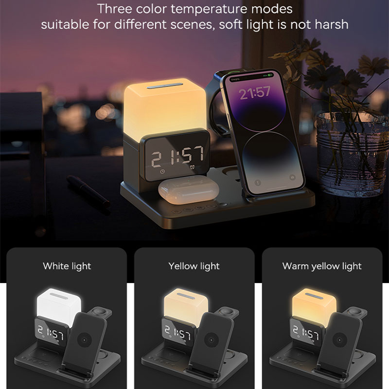 6 In 1 Foldable Lamp Wireless  - Smartwatch X12 ulasan dan harga