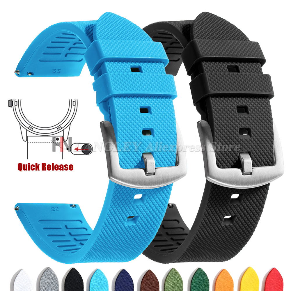 Classic Tropical Soft Rubber W - Fossil Smartwatch Accessories ulasan dan harga