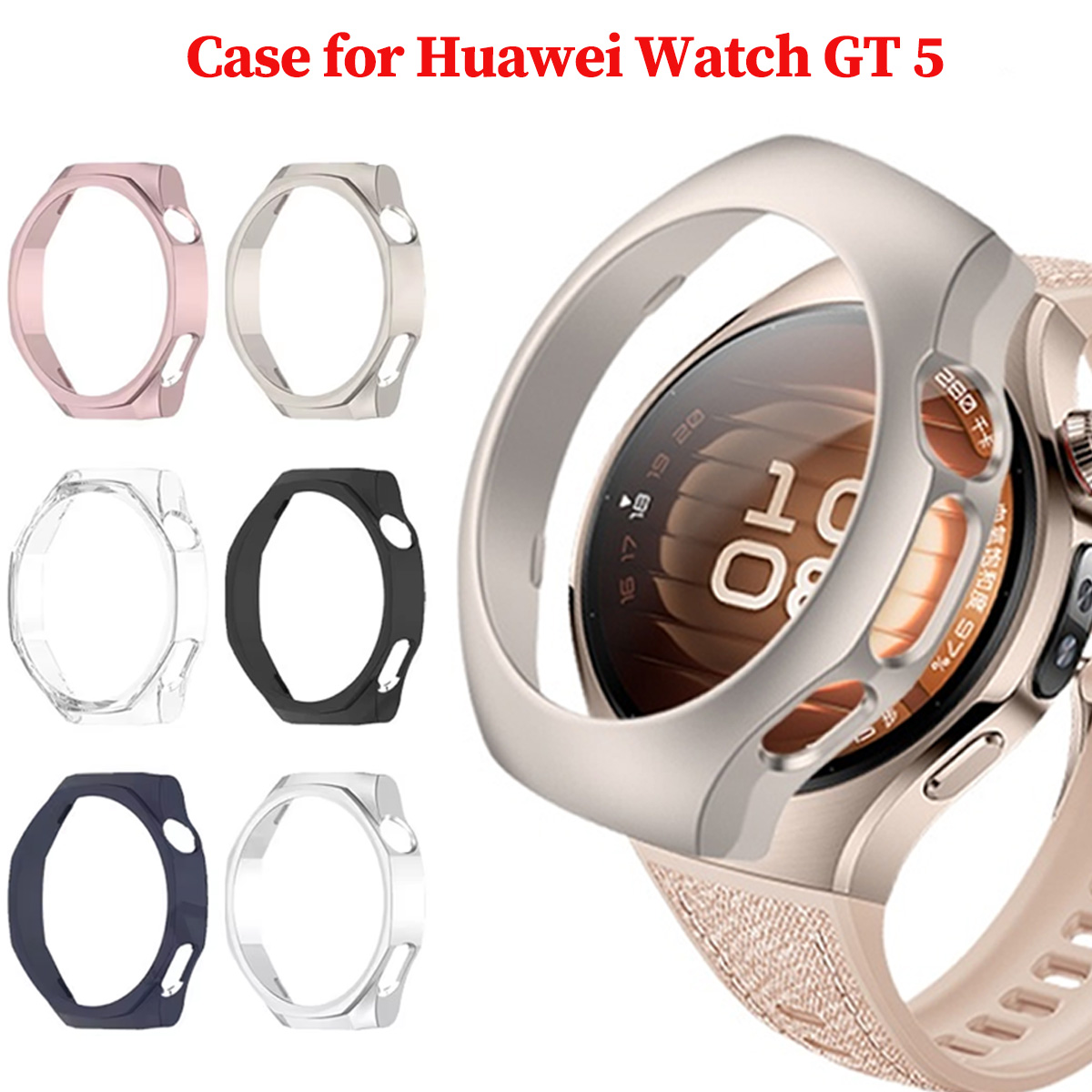 Case for Huawei Watch GT 5 42m - Titan Smartwatch Accessories ulasan dan harga